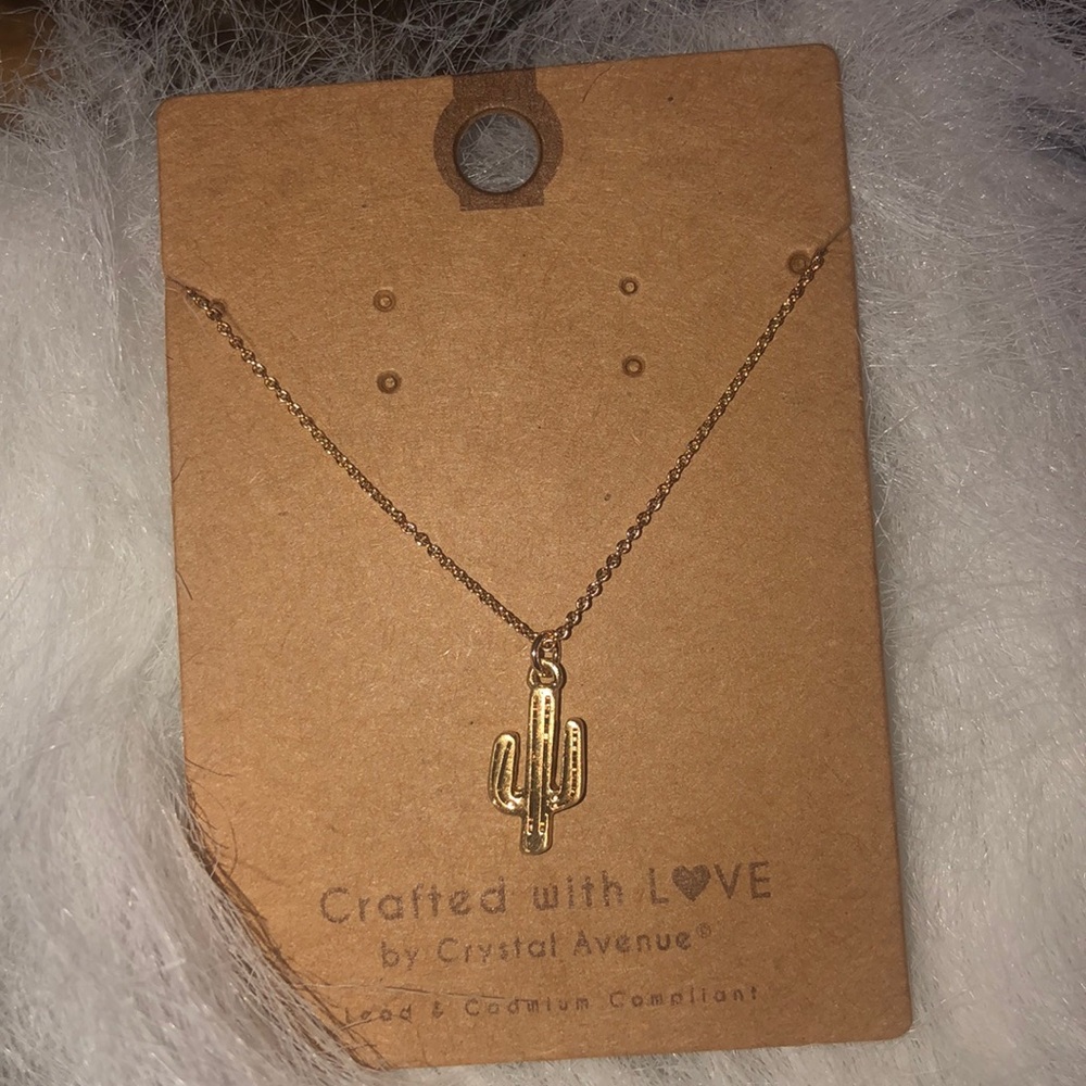 Tiny Cactus 🌵 necklace